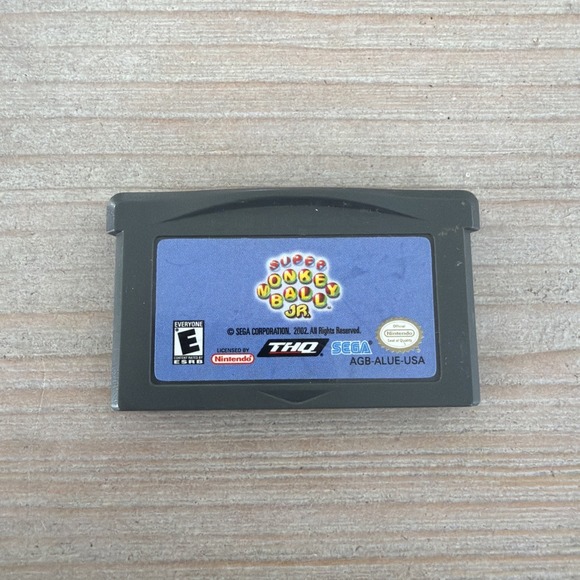 Other - Super Monkey Ball Jr. (Nintendo Game Boy Advance, 2002) Loose Cartridge Tested